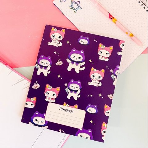 тетрадь 18 листов Муроми С Цветочком Линия в линейку тм-трл-08 1005