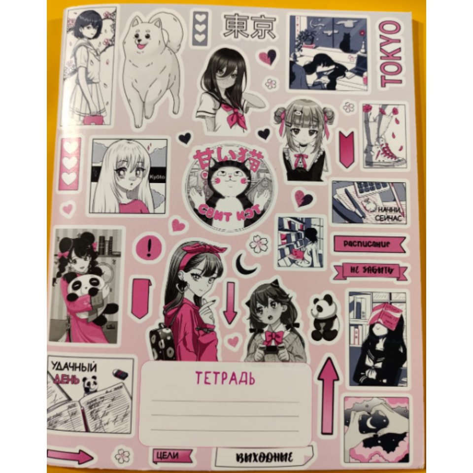 тетрадь 48 листов свит кэт клетка тр-об-26 1313