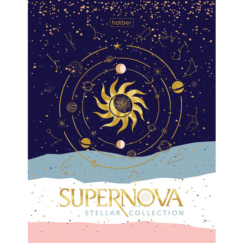 книга для записи А5 80л Supernova 24345 070773