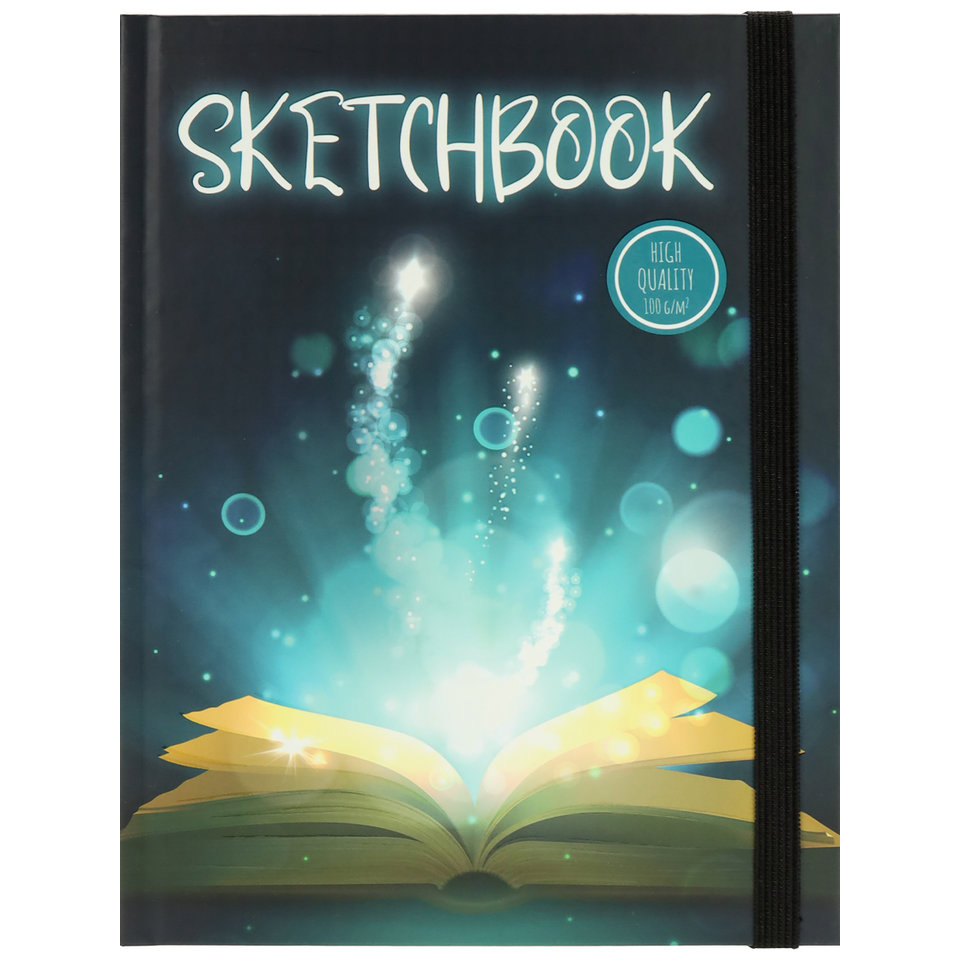 скетчбук А5 40 листов Книга 100г/м с40-4206