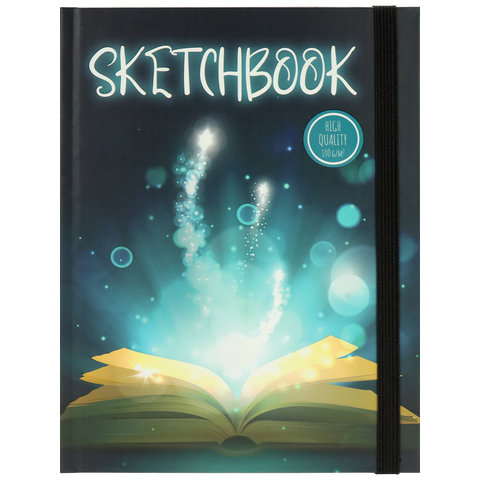 скетчбук А5 40 листов Книга 100г/м с40-4206