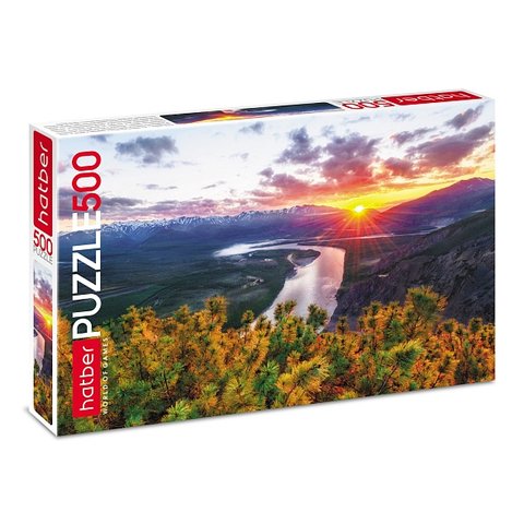пазлы 500 Закат в горах 23048 071581