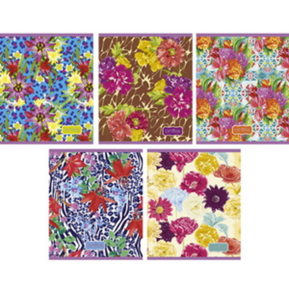 блокнот Dis bloom белый твердый переплет клетка n1339