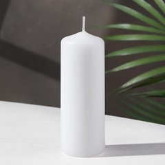 свеча Цилиндр белая 4х12см 7101207