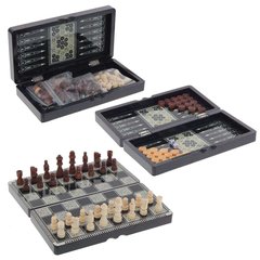 настольная игра 3 в 1 Шахматы, Шашки, Нарды 758916