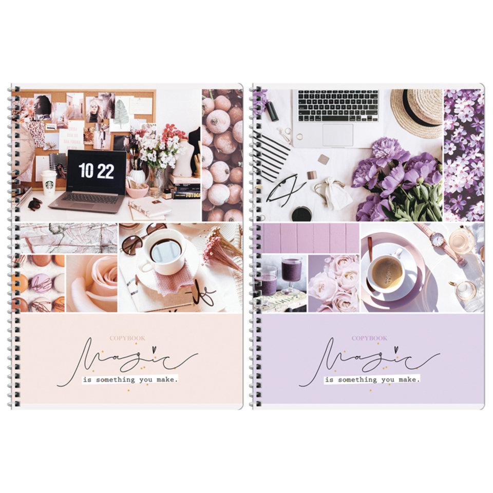 тетрадь А4 96 листов Magic Things на гребне 36624 31261