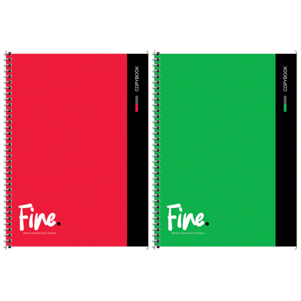 тетрадь А4 96 листов Моноколор на гребне 26799 282140