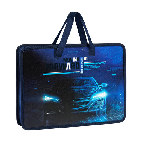 папка для тетрадей А4 с ручками Moving Forward пластик 49823 350250