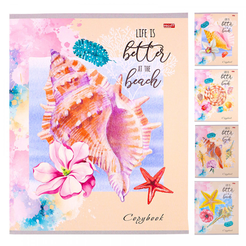 тетрадь 48 листов Дары Моря в клетку 6086