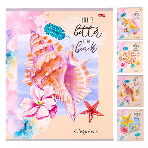 тетрадь 48 листов Дары Моря в клетку 6086