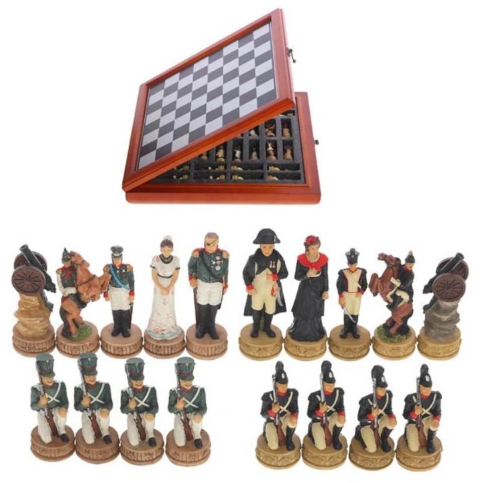 настольная игра Наполеон и Кутузов шахматы с доской 71240