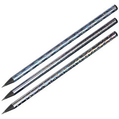 карандаш простой Berlingo Black Diamond черный трехгранный bp01306