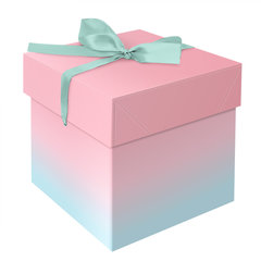 коробка Mint Pink складная 15х15х15см 54170 359471