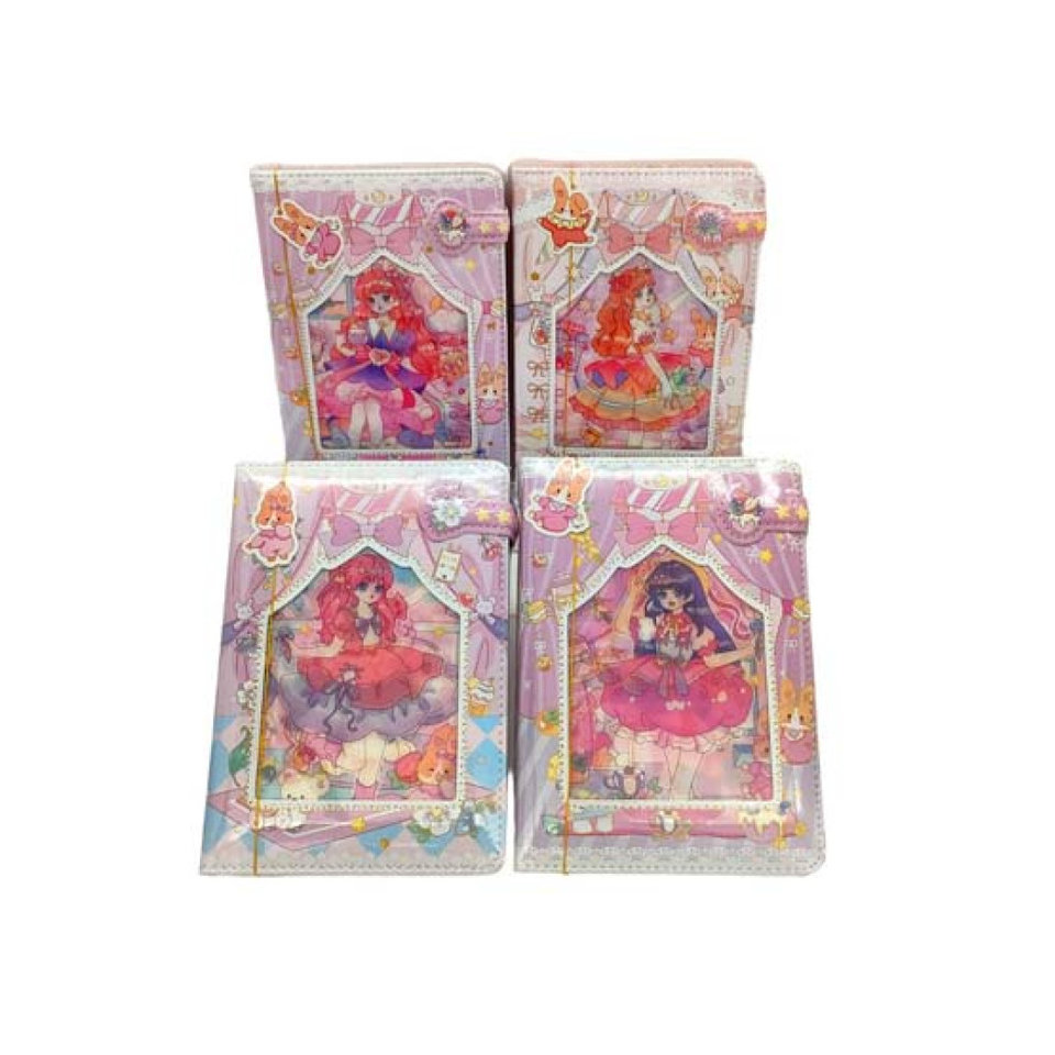 записная книжка А6 100 листов Девушка dc-126