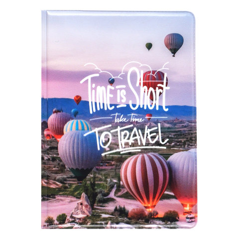 обложка для паспорта Travel ПВХ 214084