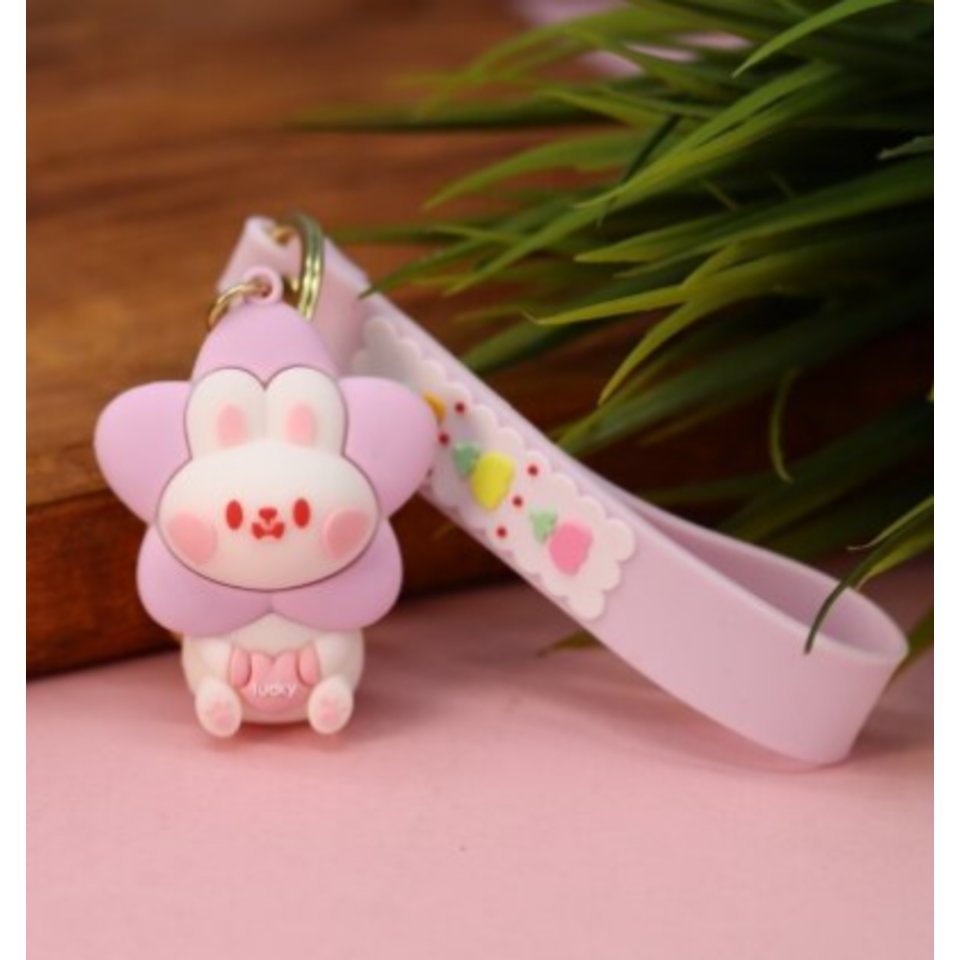 брелок Flower bunny pink 760090-02 (ал) брелок Flower bunny pink 760090-02 (ал)