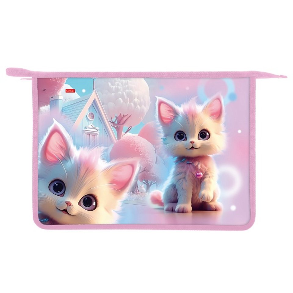 папка для тетрадей А4 Кошка зефирка 084792