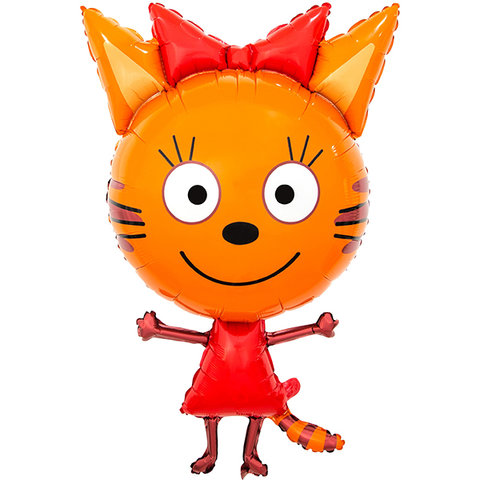 шар фольгированный Три Кота Карамелька 86см 11162