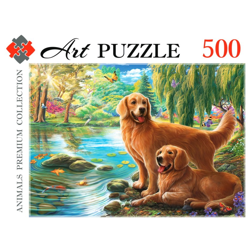 пазл 500 элементов ArtPuzzle Рыжие Собаки фк500-0451
