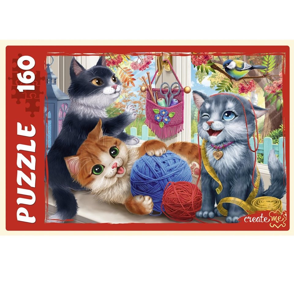 пазл 160 элементов Забавные Котики п160-1078
