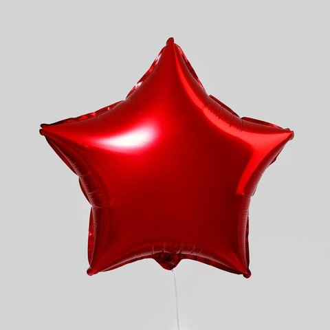 шар фольгированный Звезда 45см 333641