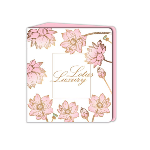 регистратор А4 75мм Цветок лотоса на белом 231743