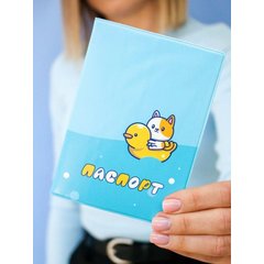 обложка для паспорта Duck And Cat ПВХ 16108