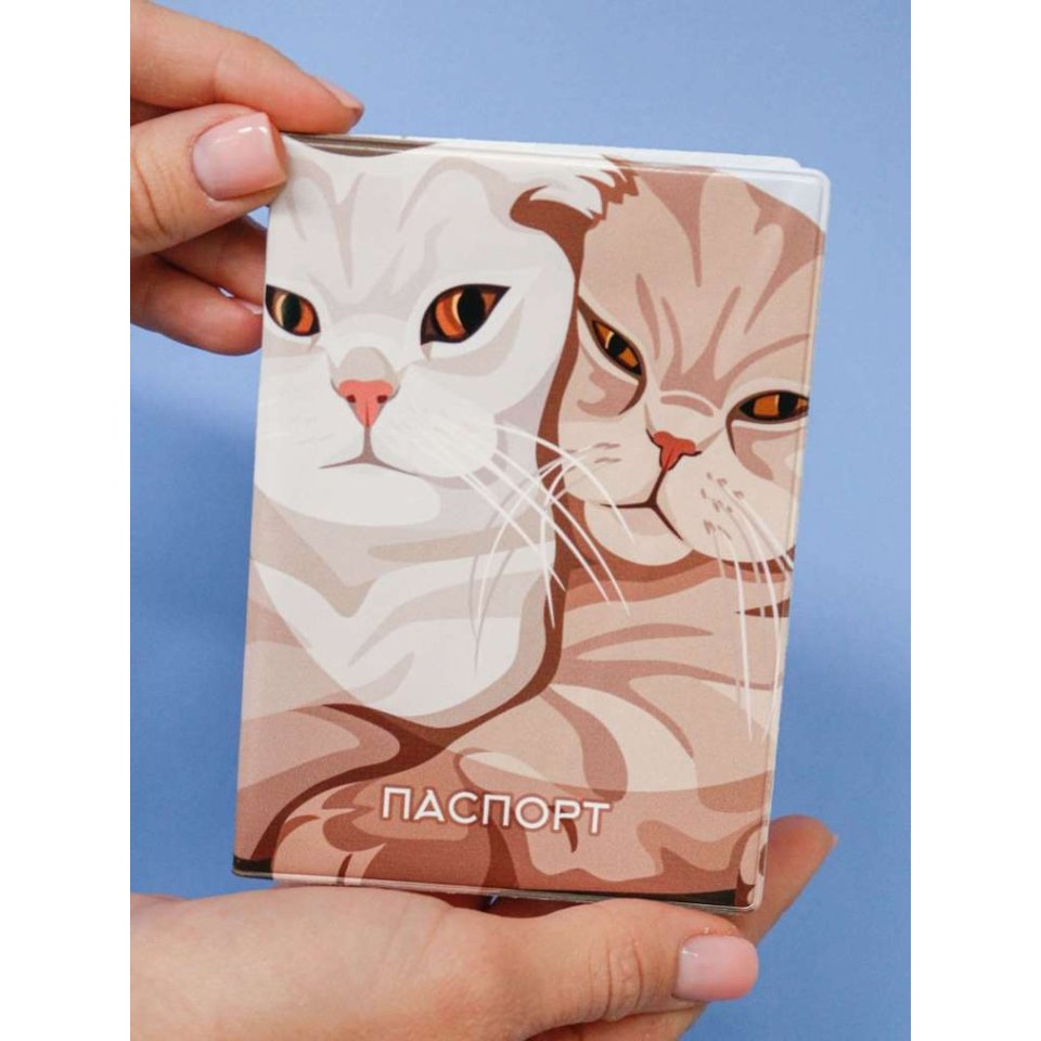 обложка для паспорта Sweet Pair ПВХ 16079