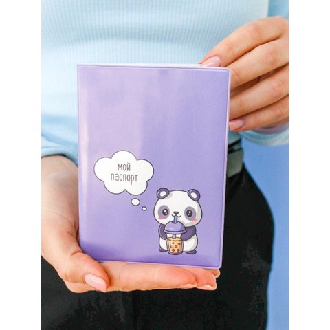 обложка для паспорта Sweet Panda ПВХ16091