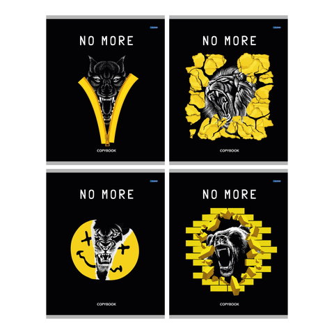 тетрадь 48л Дикий рев клетка 5325