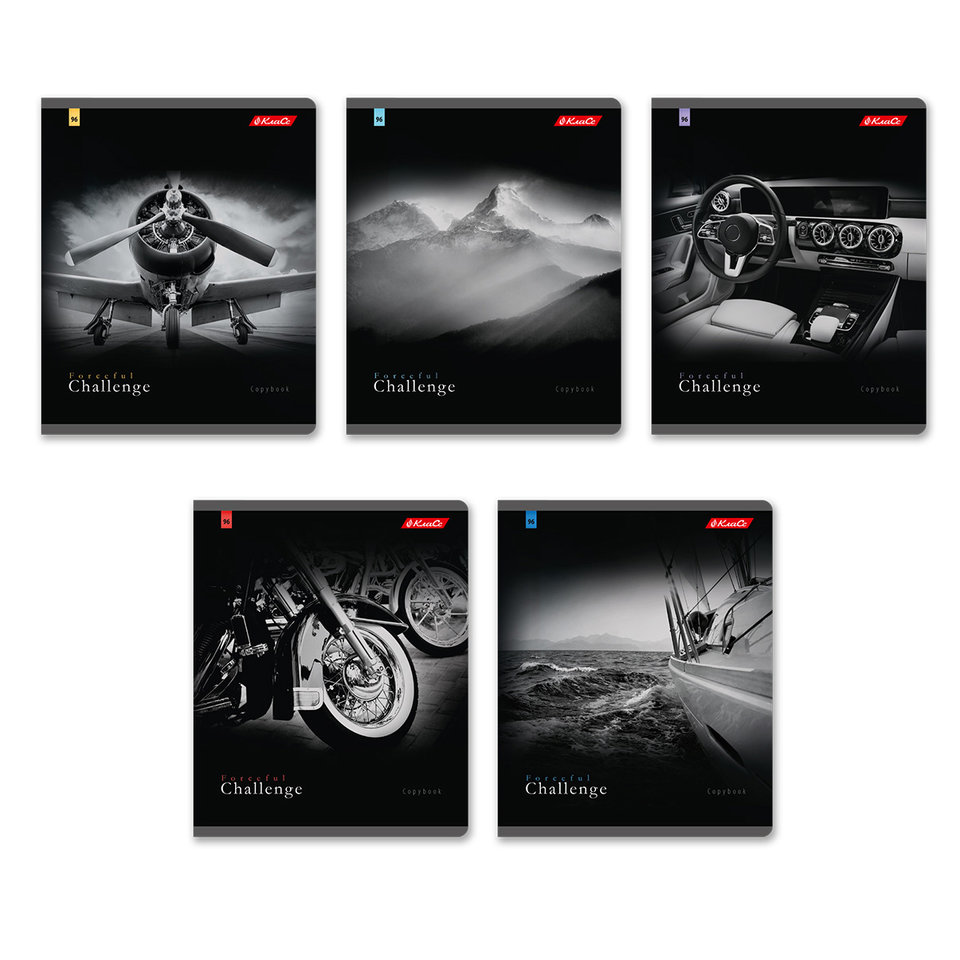 тетрадь 96 листов За Рулем в клетку 000777