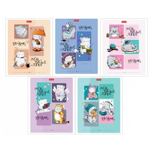 тетрадь 24 листа Приключения Кота Пирожка в клетку 073581