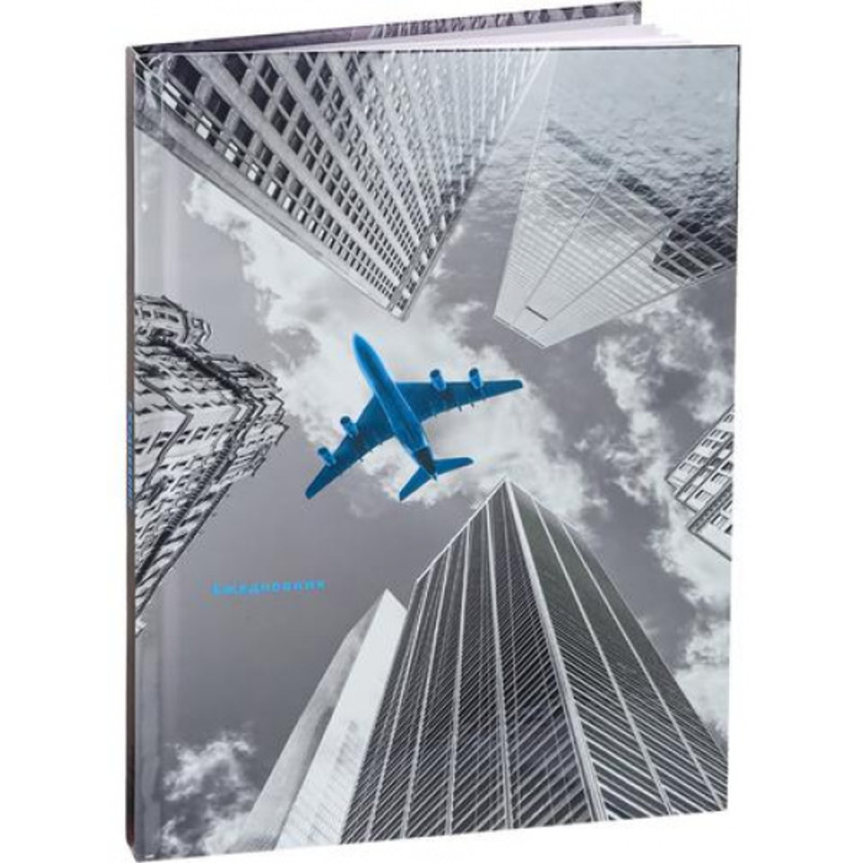 ежедневник недатированный А5 Синие Детали 6017