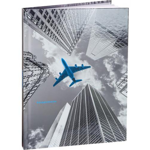 ежедневник недатированный А5 Синие Детали 6017