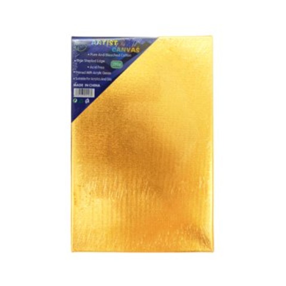 худ. холст на подрамнике 30х40см 100%хлопок 280г/м золотой db-228 328362