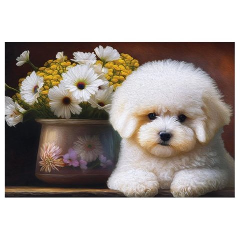 пазлы 160 Пушистый бишон 54608 360297