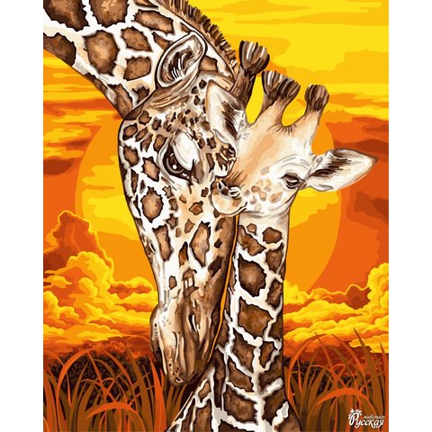 картина по номерам Материнская забота 40х50см h100