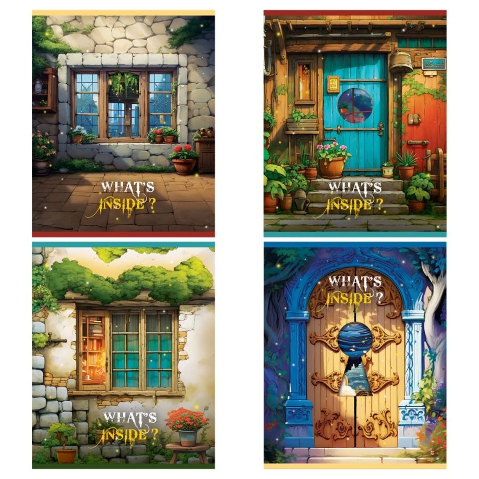 тетрадь 48 листов Что Внутри в клетку 12720 360759