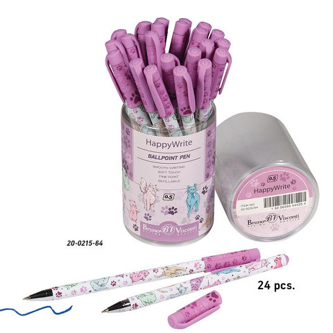 ручка шариковая Кошки 20-0215/64