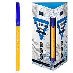 ручка шариковая Phoenix plus orange синяя резиновая вставка 64127