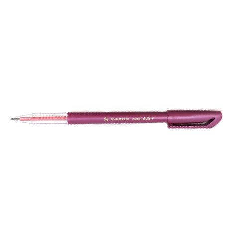 ручка шариковая STABILO Excel 828 розовая