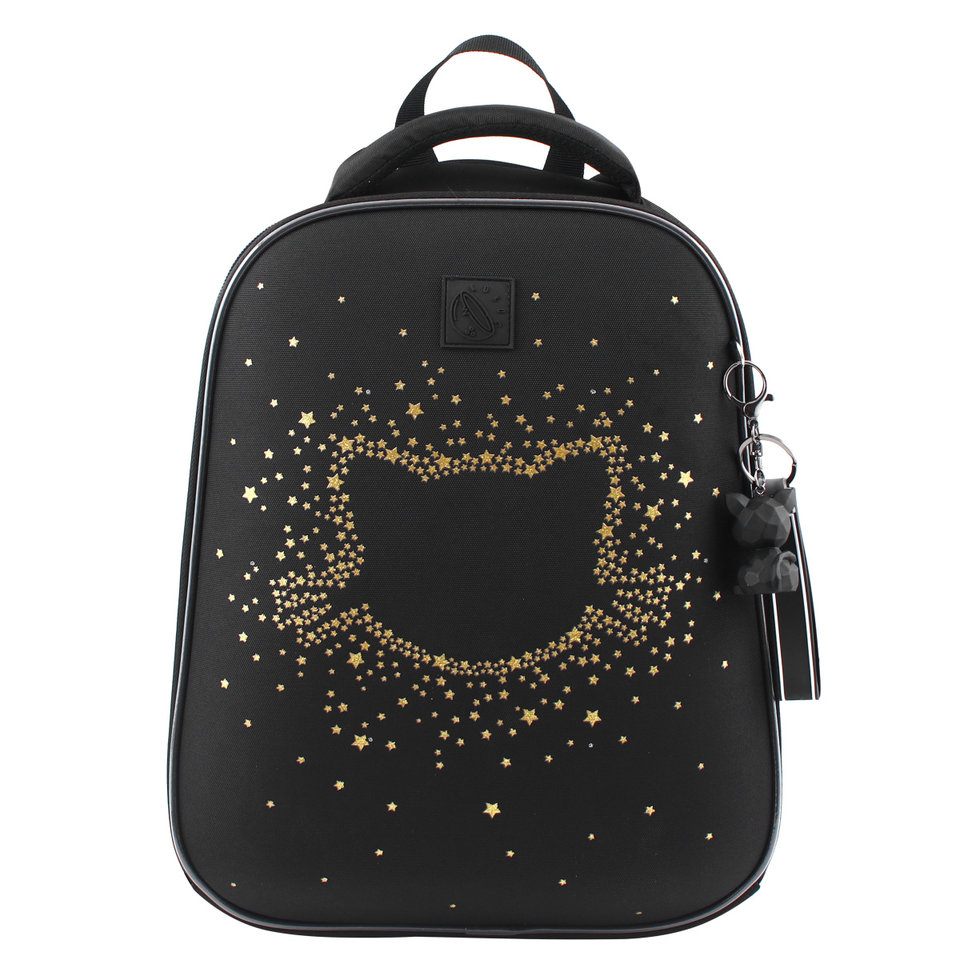 рюкзак для девочки формованный Золотая кошка 240500