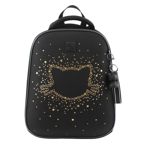 рюкзак для девочки формованный Золотая кошка 240500