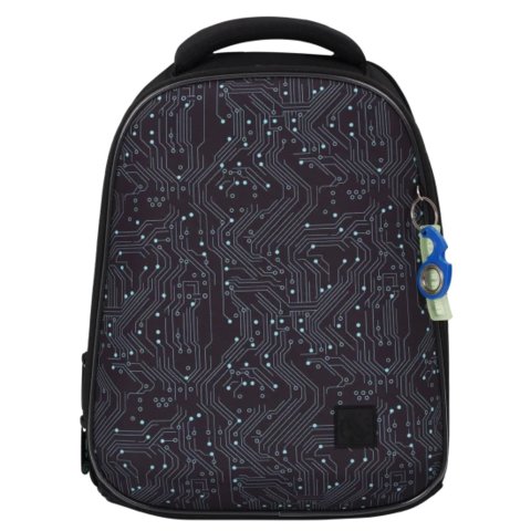 рюкзак для мальчика формованный Микросхемы 240501