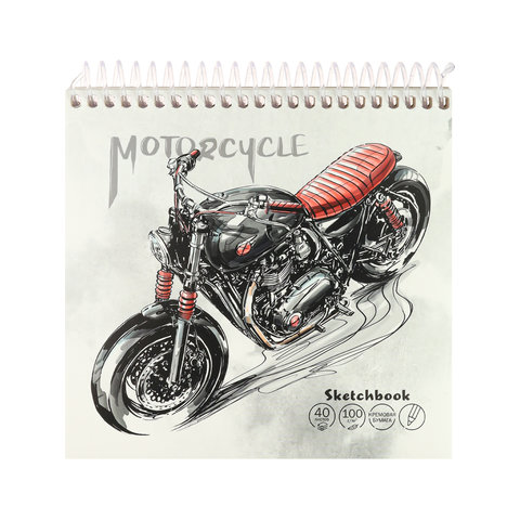 скетчбук А6 40 листов Наброски 100г/м 1798