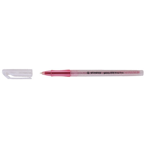 ручка шариковая STABILO Galaxy 818 красная, пластиковая вставка