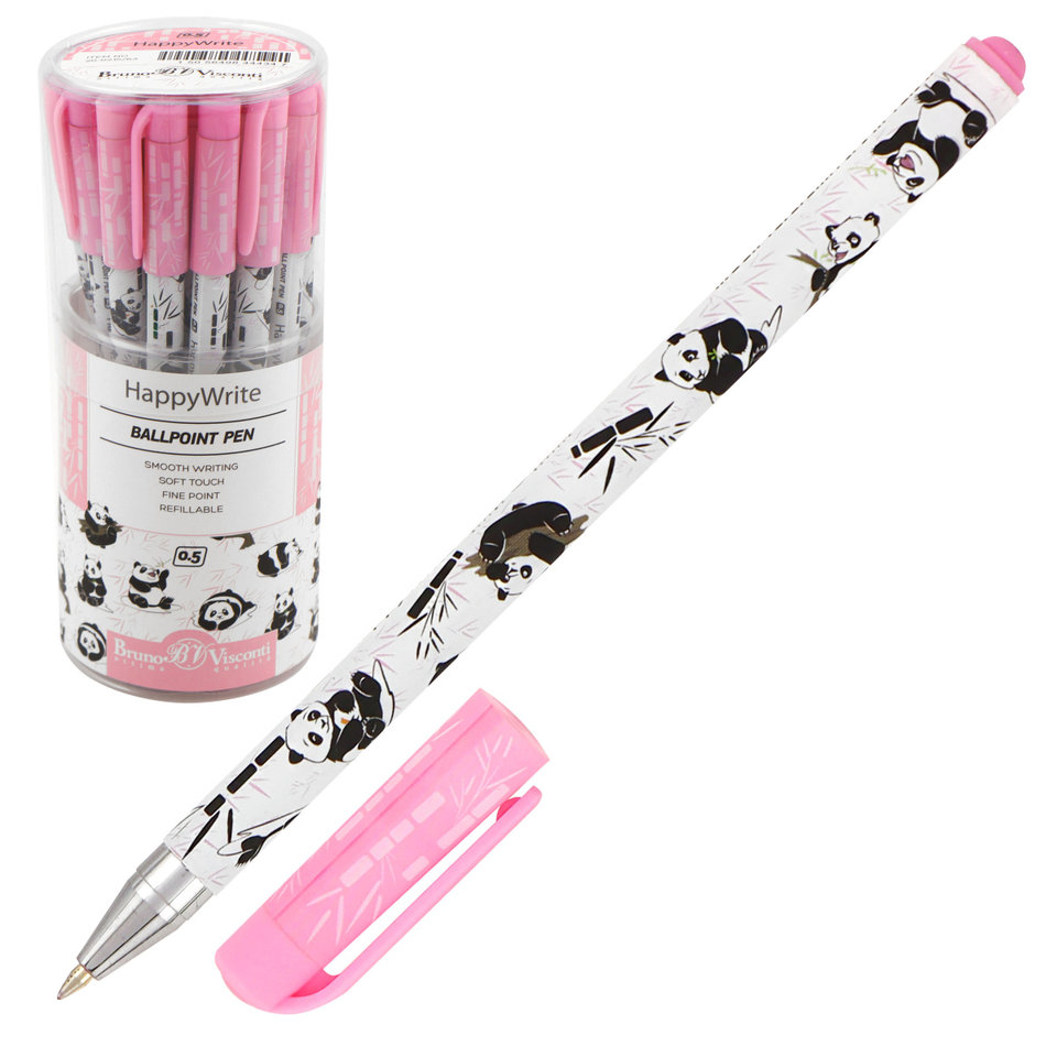ручка шариковая Панды металлический наконечник 20-0215/63