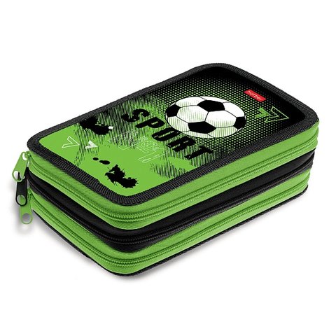 пенал для мальчика Мир Футбола 3 отделения 48104 083985