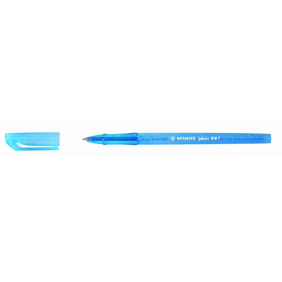 ручка шариковая STABILO Galaxy 818 синяя, пластиковая вставка