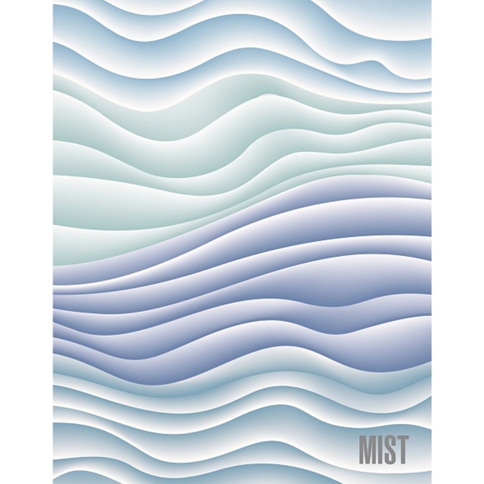 тетрадь на кольцах 160л Mist 31360 085657